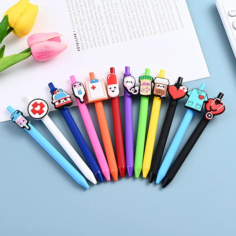 Nurse Pens Funny Best Cute Nurses Pen Set Accessories for Work, Nursing Student, Medical Assistant