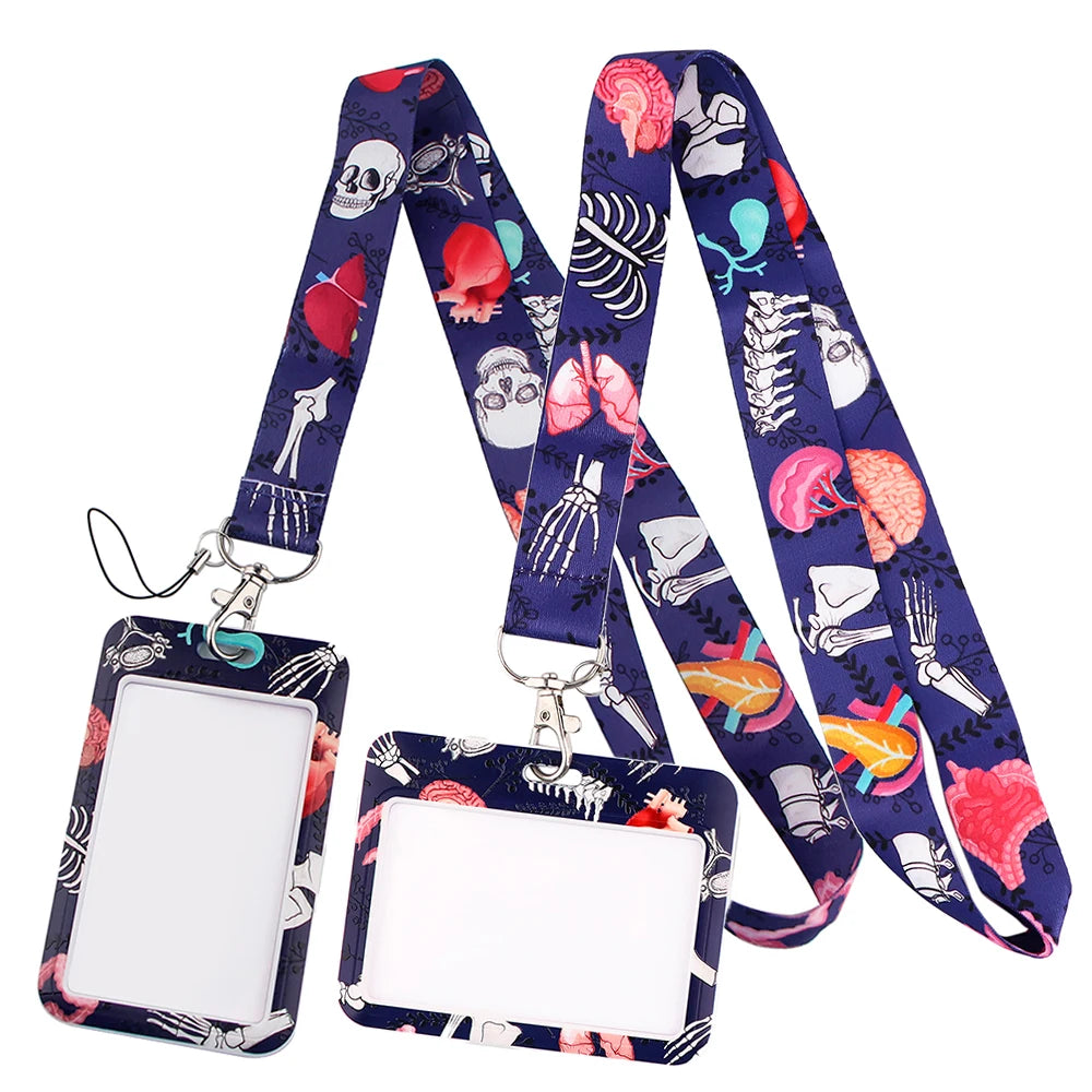 DZ1431 Medical  Doctor Nurse Lanyards for Key Neck Strap lanyard card ID Badge Holder Gym Key Chain Keys DIY Hang Rope Key Rings