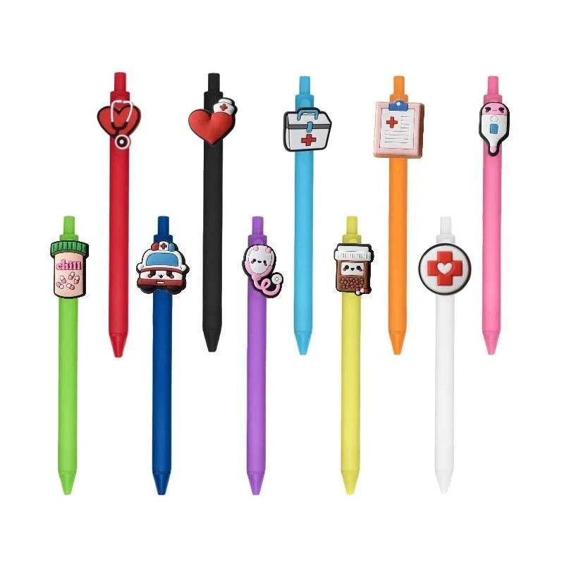 Nurse Pens Funny Best Cute Nurses Pen Set Accessories for Work, Nursing Student, Medical Assistant