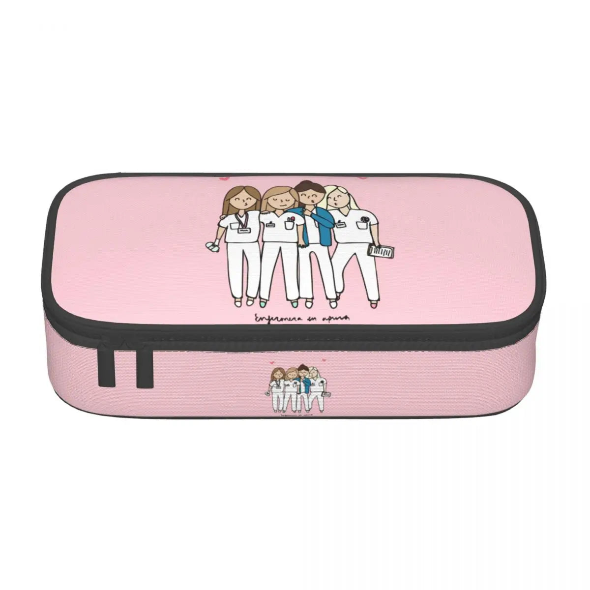 Cute Proud To Be A Nurse Pencil Cases for Boys Gilrs Custom Health Care Nursing Large Storage Pen Box Bag School Supplies