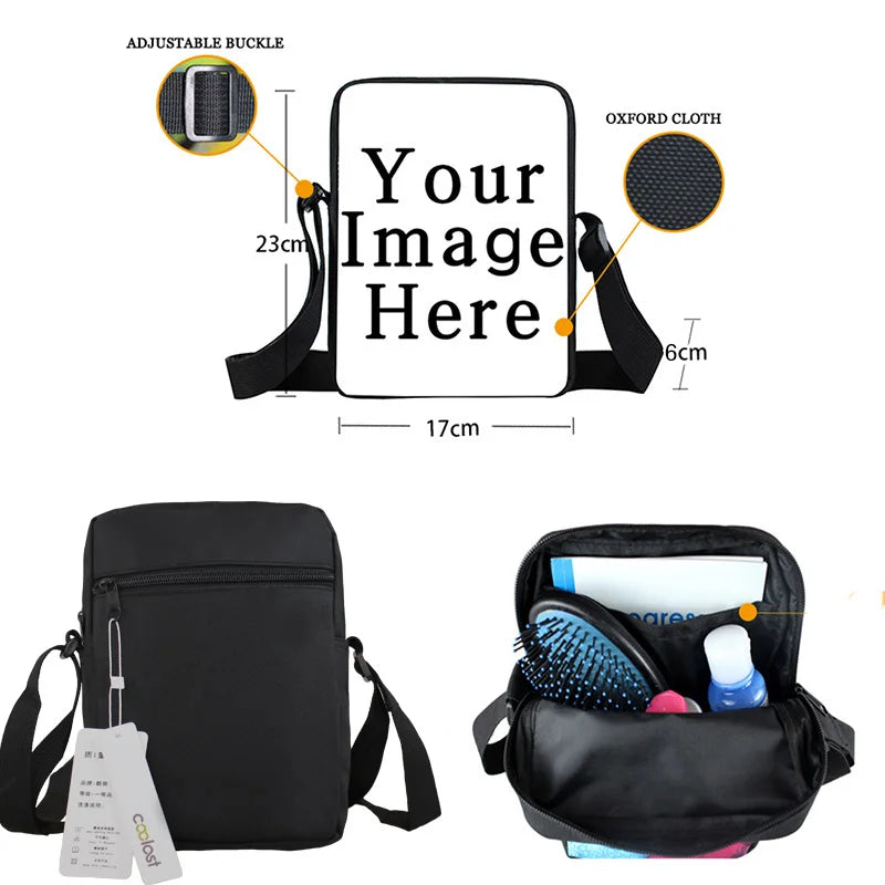 Cute Doctor Nurse Uniform Print Crossbody Bag Women Handbag Medical Stethoscope Syringe Shoulder Bags ECG Hospital Messenger Bag