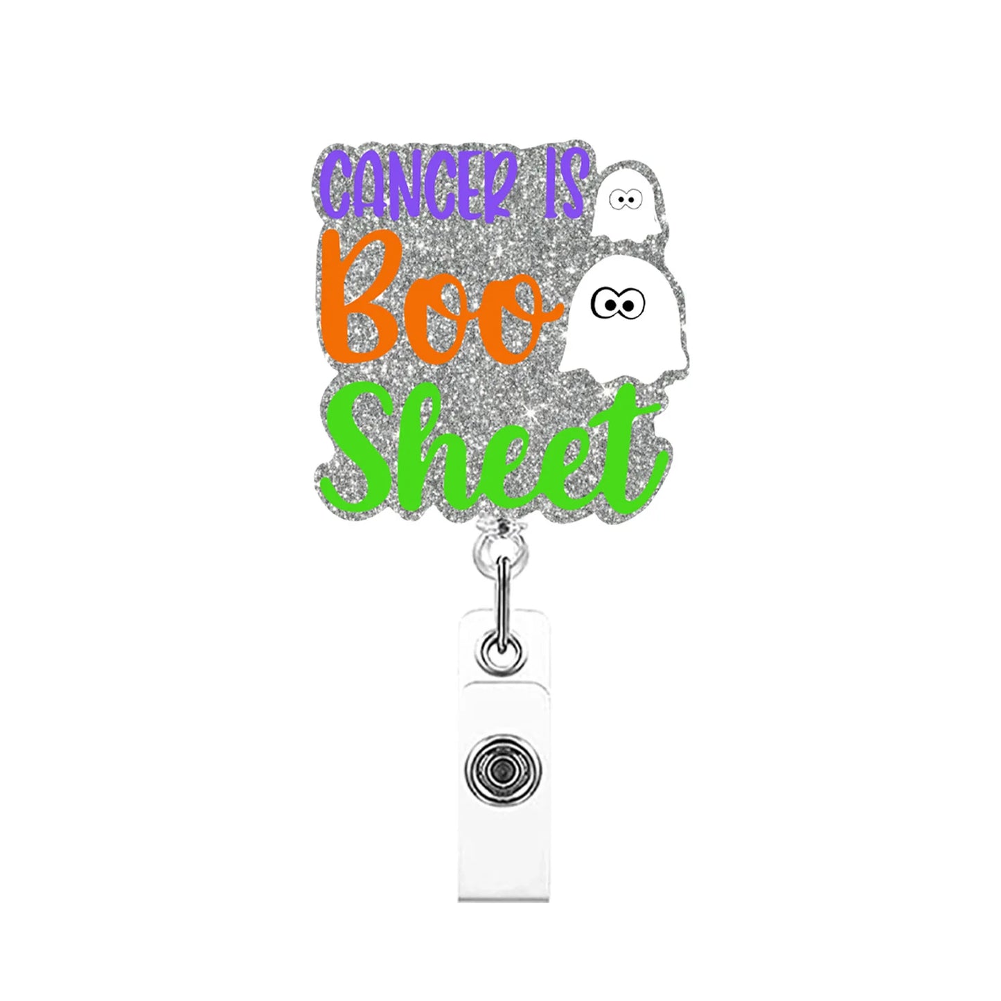 Acrylic Cup Pill Bottle Letter Retractable Badge Reel ID Badge Buckle Doctor Nurse Gift Badge Holder Key Chain Accessories