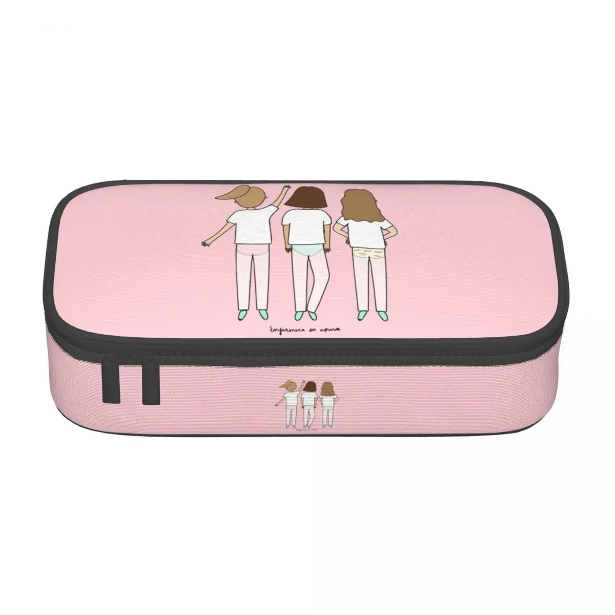 Cute Proud To Be A Nurse Pencil Cases for Boys Gilrs Custom Health Care Nursing Large Storage Pen Box Bag School Supplies