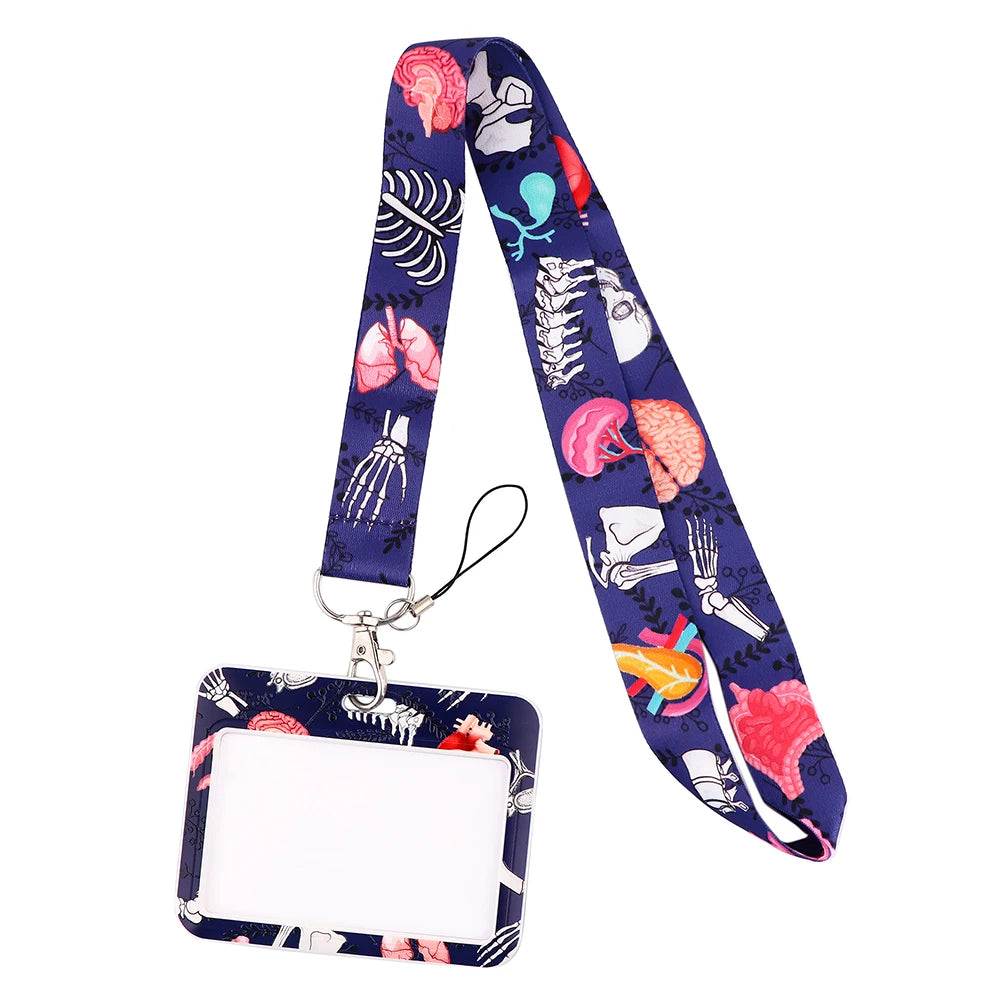 DZ1431 Medical  Doctor Nurse Lanyards for Key Neck Strap lanyard card ID Badge Holder Gym Key Chain Keys DIY Hang Rope Key Rings