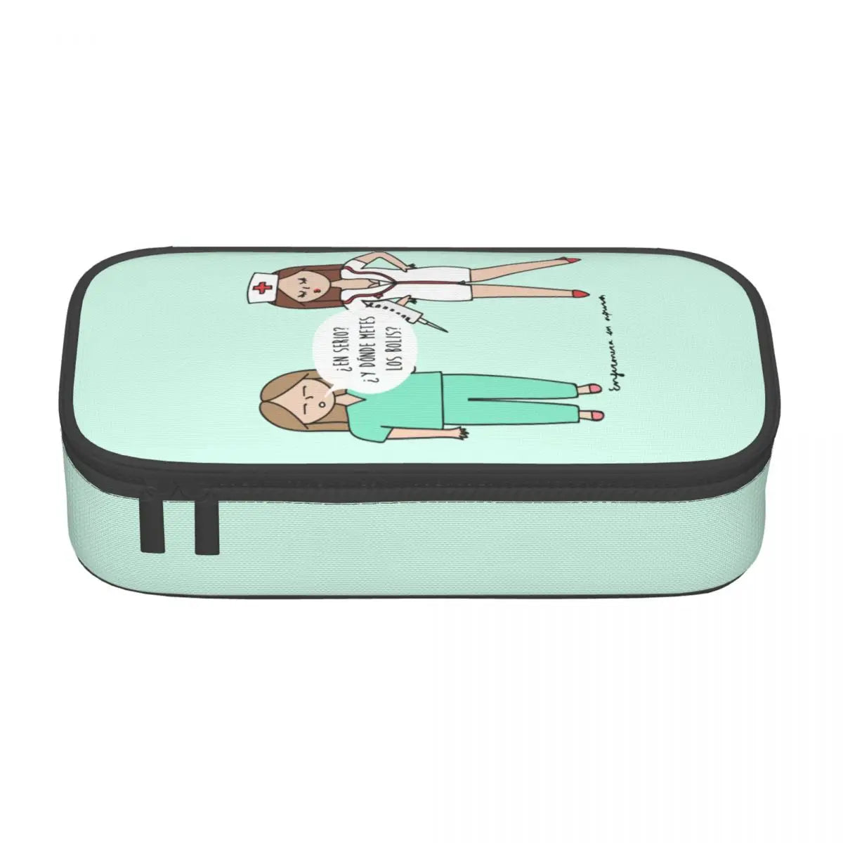 Cute Proud To Be A Nurse Pencil Cases for Boys Gilrs Custom Health Care Nursing Large Storage Pen Box Bag School Supplies